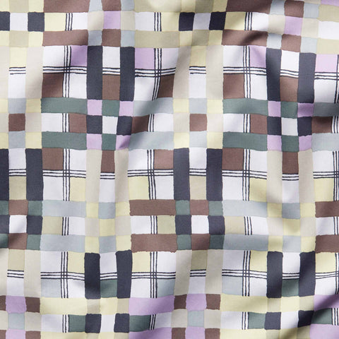 Piped Classic Percale Duvet Cover