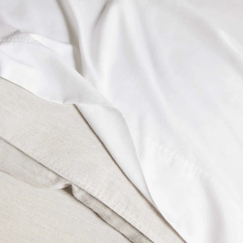 Heathered Cashmere Flat Sheet