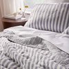 Reversible Linen Quilted Shams