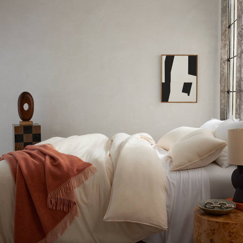 Heathered Cashmere Duvet Set