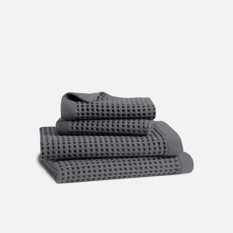 Waffle Bath Towel Bundle