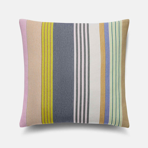 Woven Stripe Square Pillow Cover